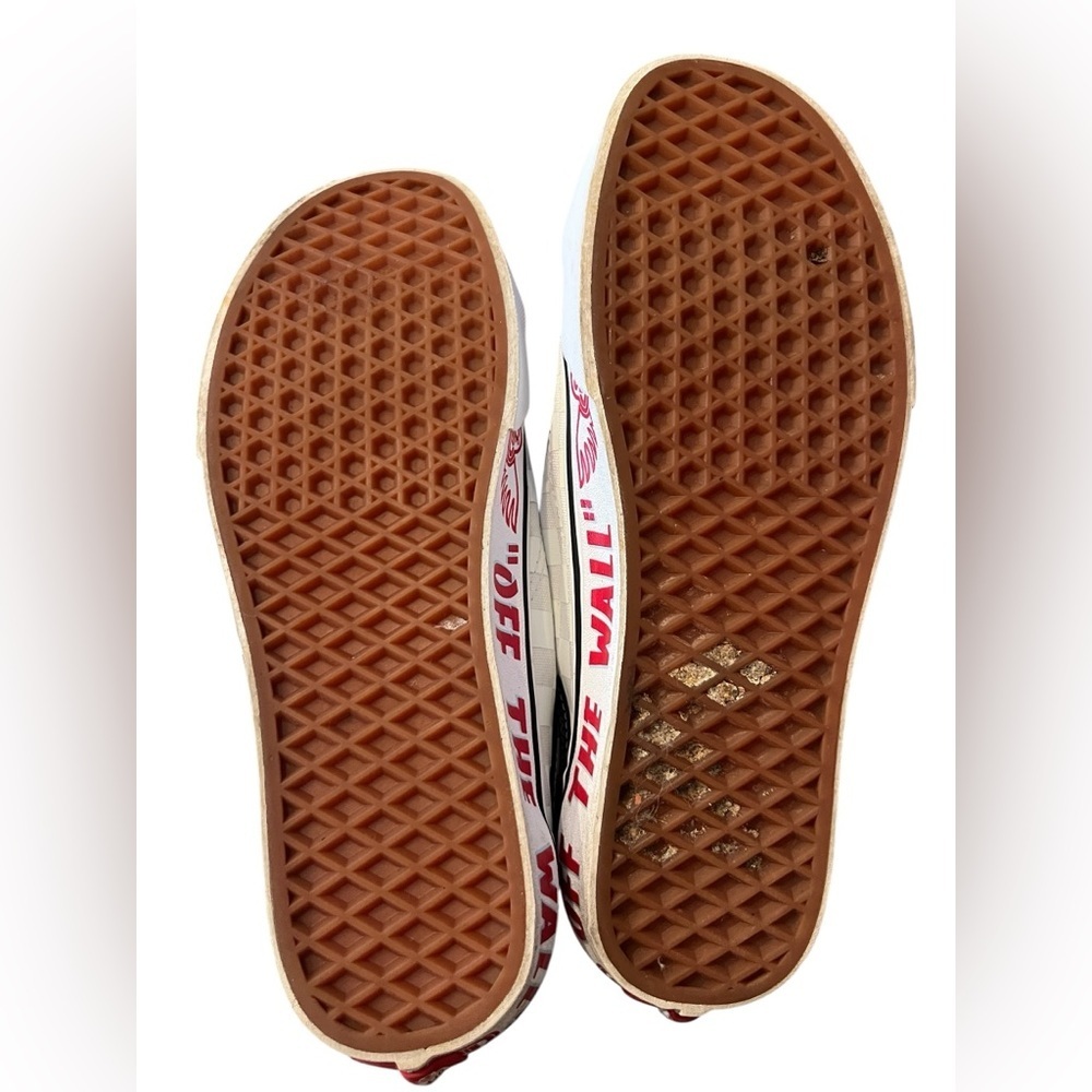 Vans SE Bikes x Style 36 'Big Ripper W Sz 10/M Sz 8.5 Vans Red and Light Blue - Picture 9 of 10